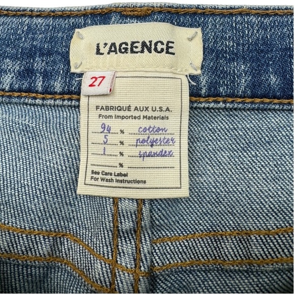 L'AGENCE El Matador Prism Blue Jeans - Picture 6 of 12